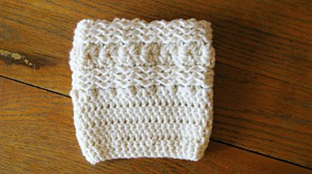 Waves and Seashells Boot Cuff