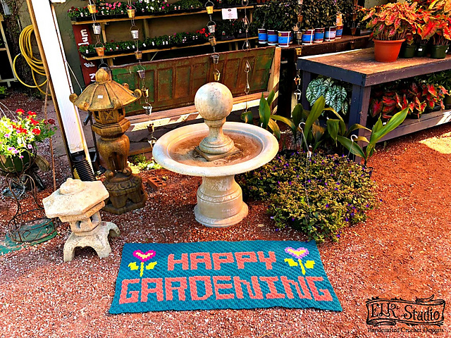 Happy Gardening Rug