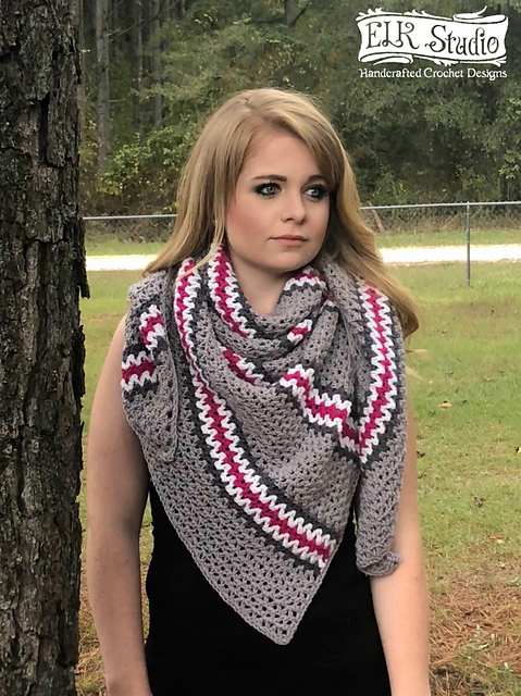 Kodey's Asymmetrical Shawl