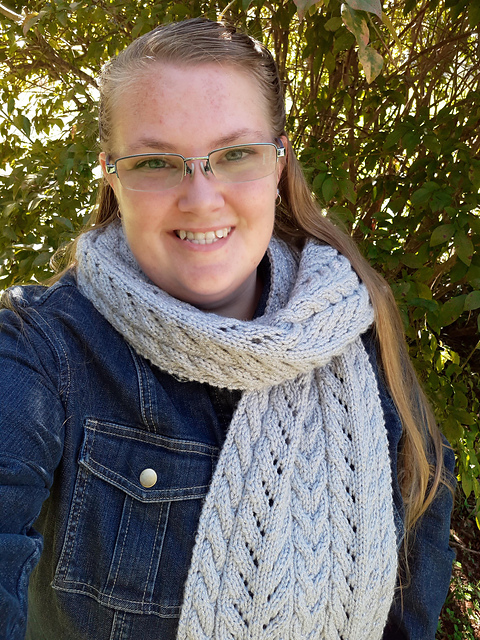 Winter Cables Scarf