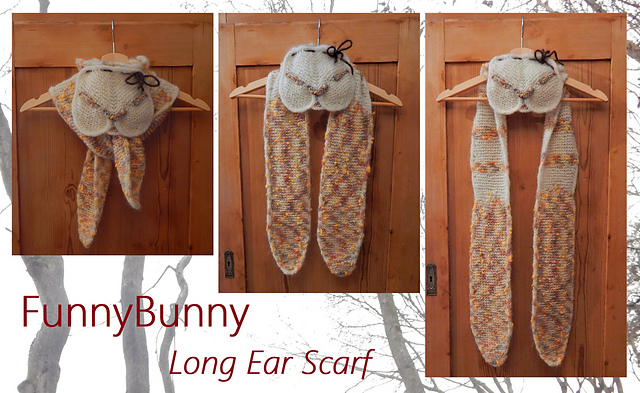 FunnyBunny Long Ear Scarf