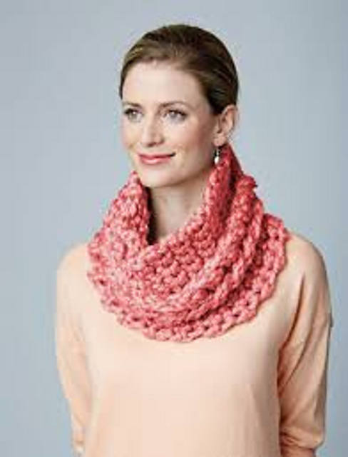 Faux Cable Cowl