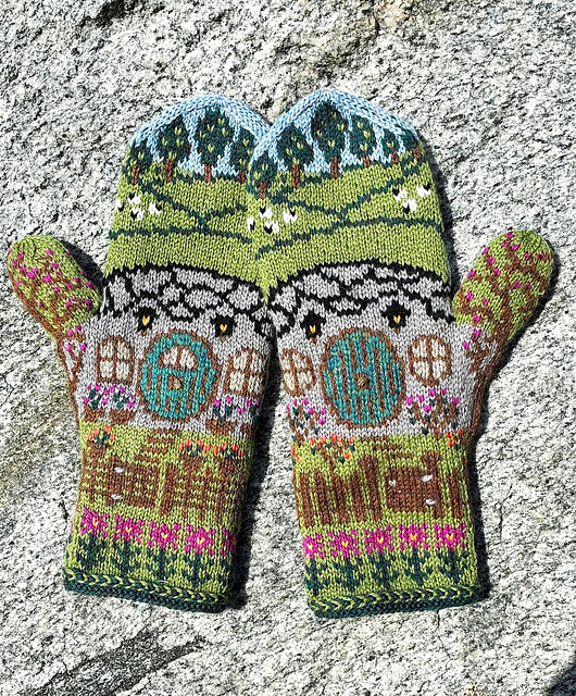 Spring in the Valley Mittens and Mitts