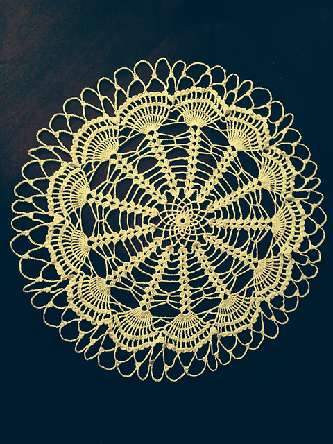 Blue Bell Doily #D-212