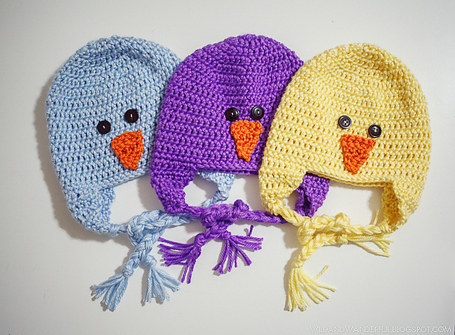 Spring Chick Earflap Hat