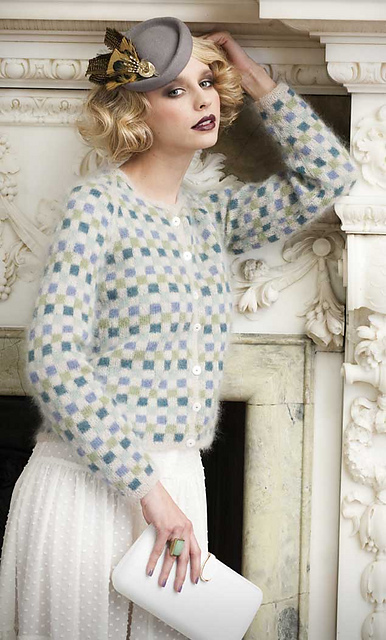 #10 Checked Cardigan