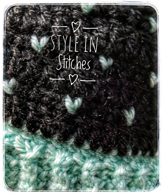 Minty Hearts Hat