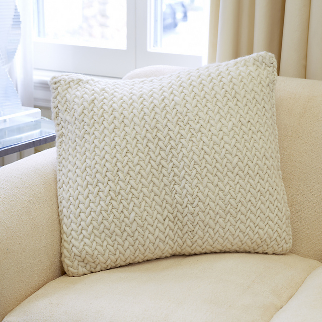 The Herringbone Pillow