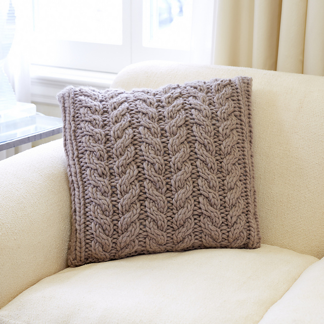 Hideaway Collection - Twisted Cable Pillow
