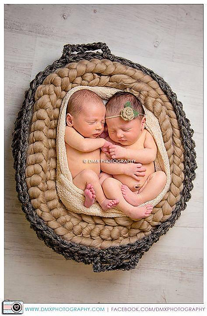 Newborn Basket Photo Prop