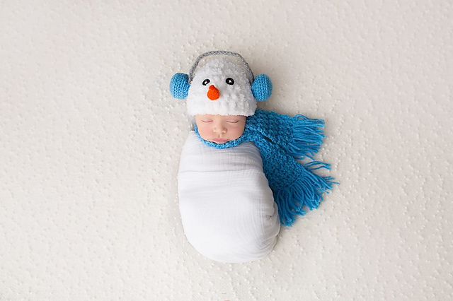 Snowman Newborn Set