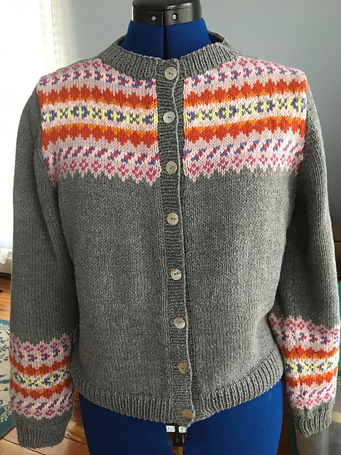 #06 Fair Isle Cardigan