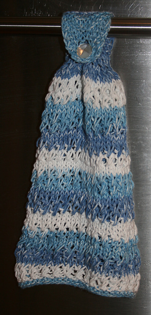 Twisted Stitch Hanging Dish/Hand Towel