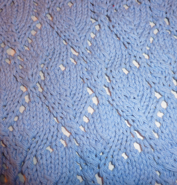 Falling Leaves Dishcloth Pattern