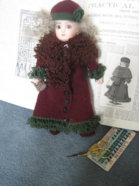 doll's walking costume