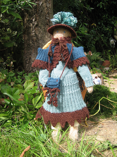 Doll Dressed in a Walking Costume