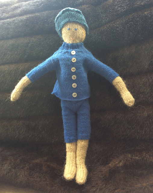 Boy Doll in a Jersey Suit