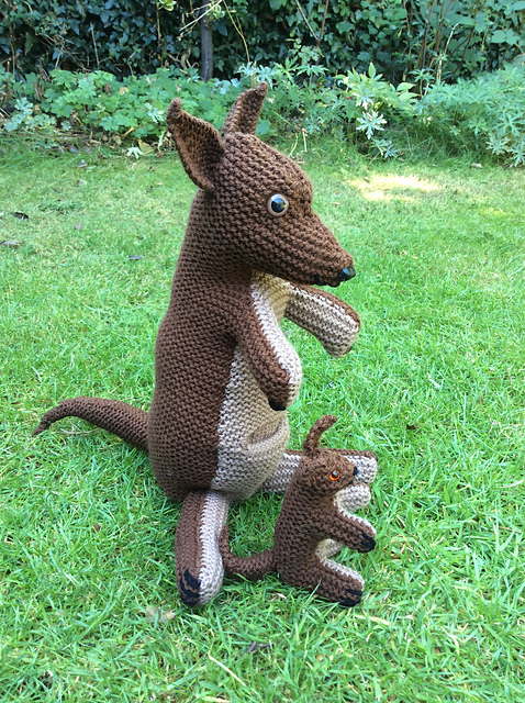 Katie the Kangaroo and Baby
