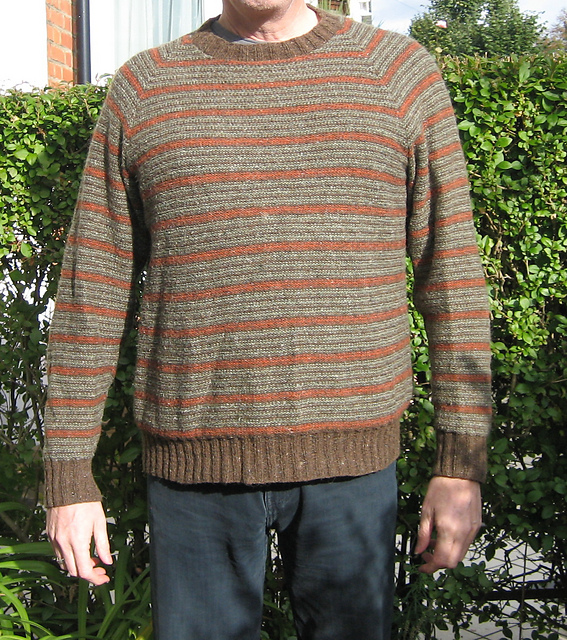 Reverse Stripe Sweater