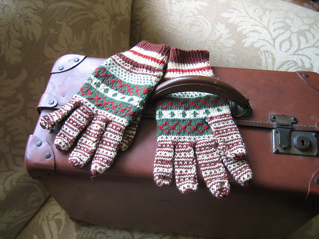 Fair Isle Gloves