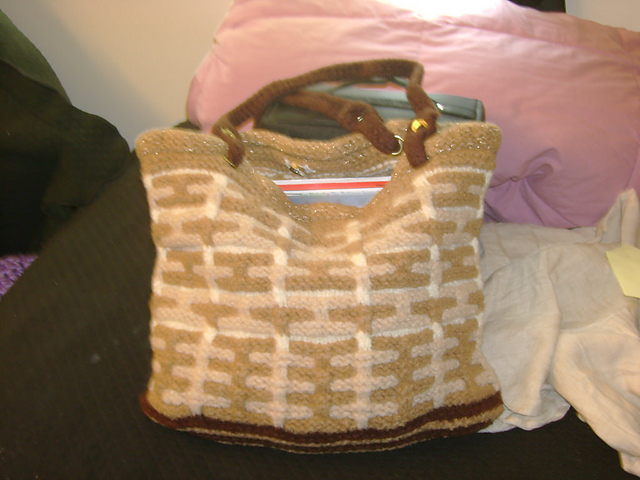 Golden Basket Tote