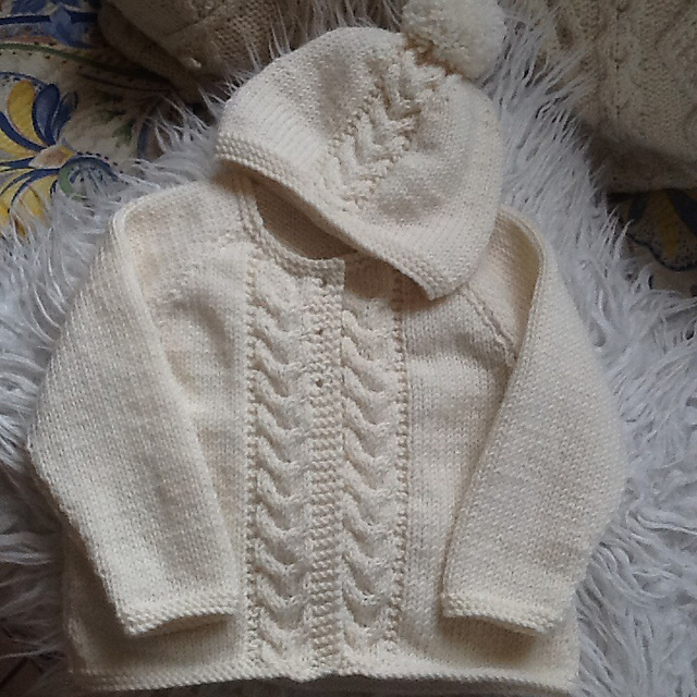 Cardigan and Hat