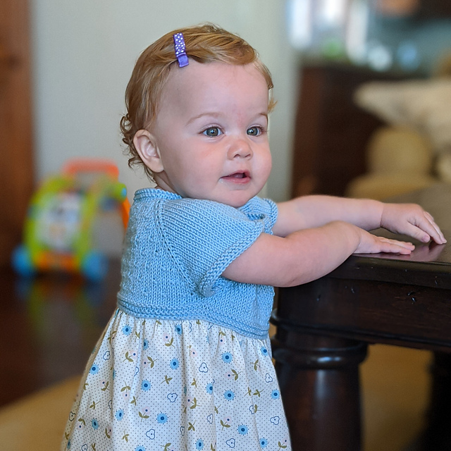 Ravelry: Mixed Media Knit Dress pattern by Knit Paint Sew