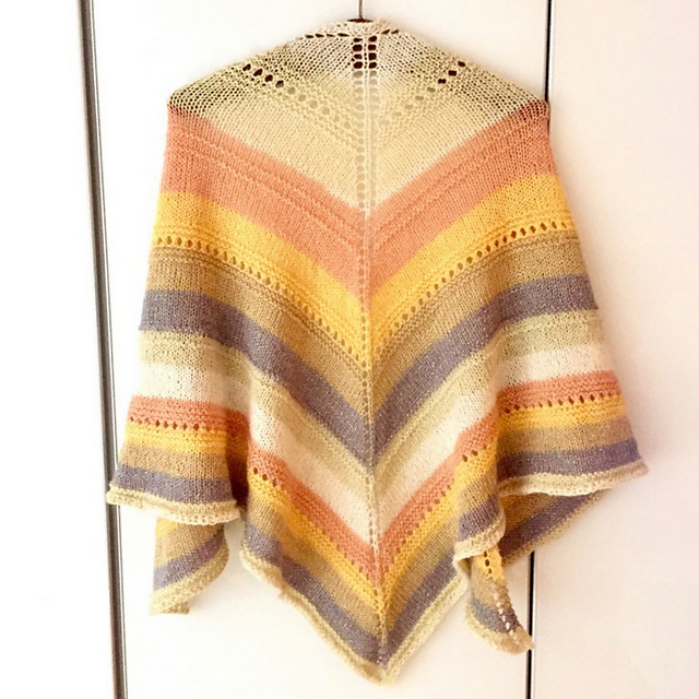 Spätsommer-Tuch / Late Summer Shawl