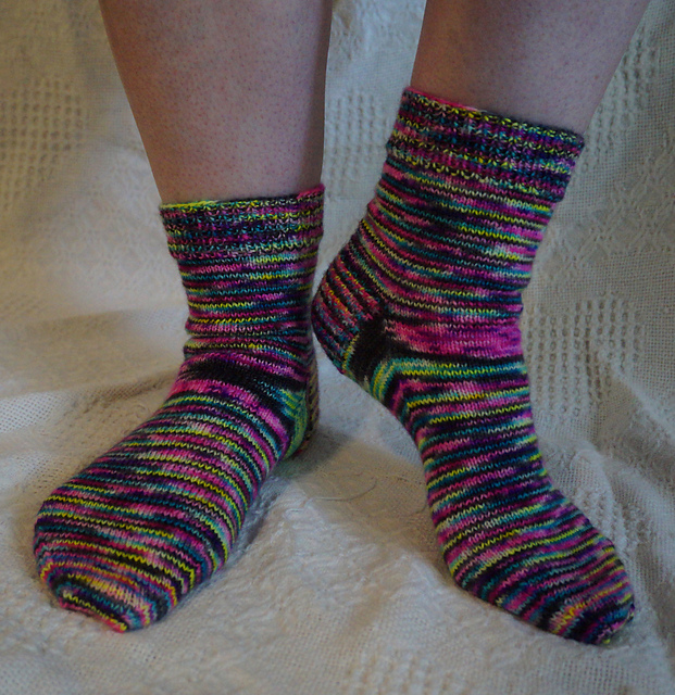 Neon Plain Socks