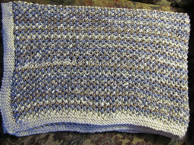 Easy Knit Baby Afghan
