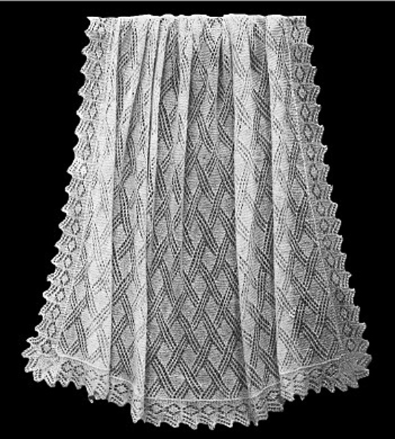 Love in a mist shawl
