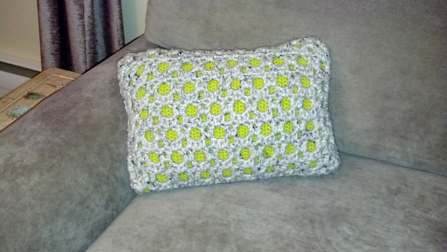 Layered Lace Pillow