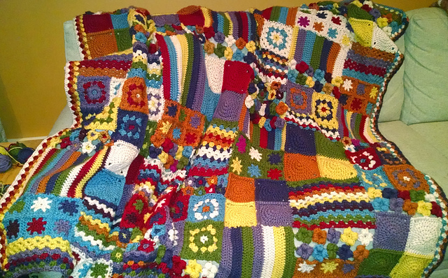 Anthropologie Inspired Blanket