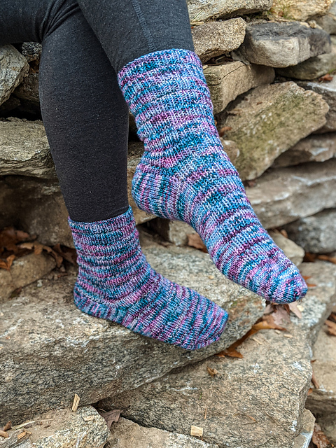 Dried Hydrangea Socks