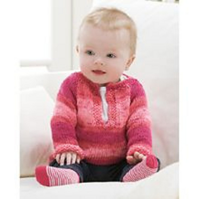 Kid's Open-Neck Henley