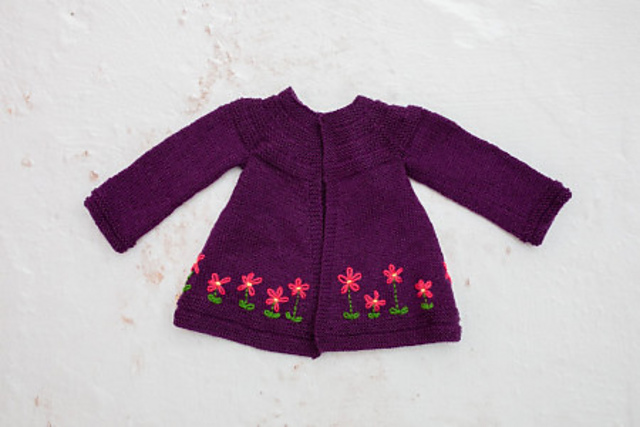 Flower Swing Coat (CY1352)