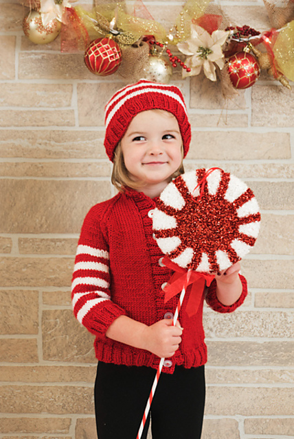 Peppermint Lollipop Sweater