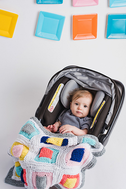 Around the Block Carrier Blanket