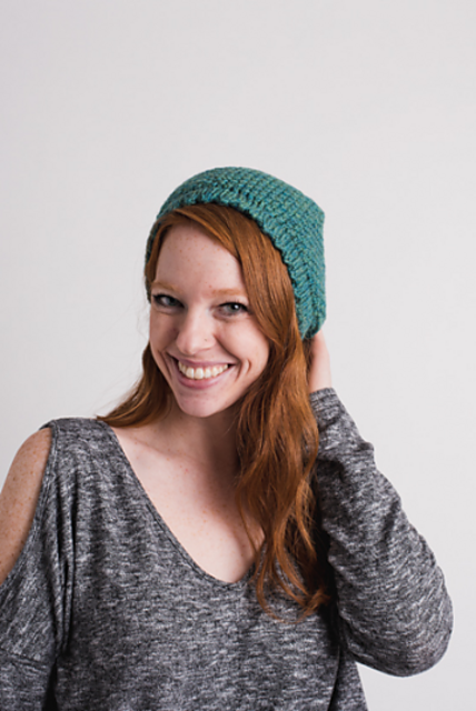 Jayden Pearl Brioche Hat
