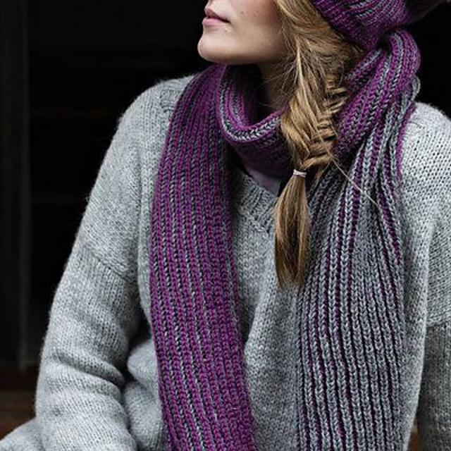Brioche Scarf