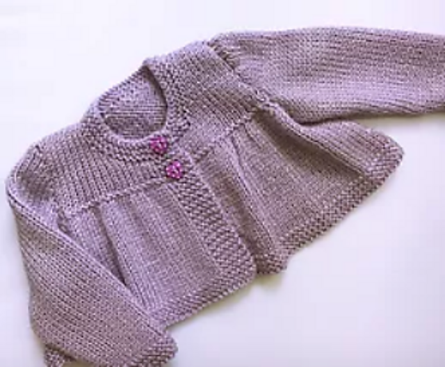 Purple Princess Cardigan