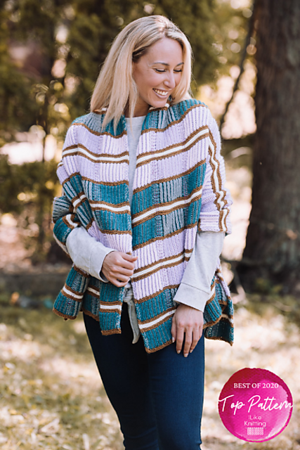 Color Me Plaid Brioche Wrap