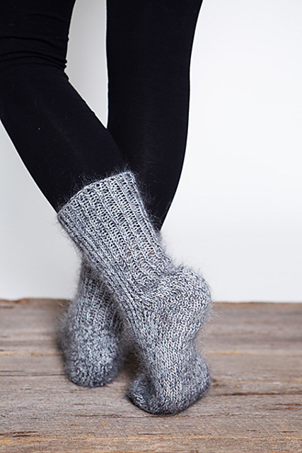 Fluffy Lodge Socks