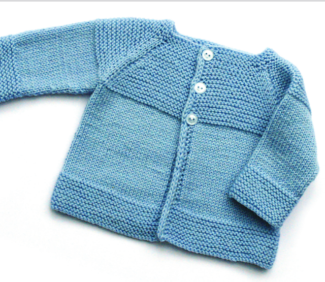 Top Down Baby Jacket