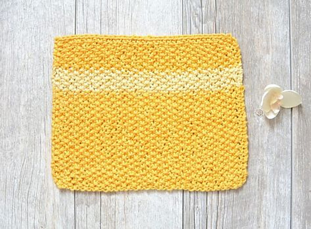 Sunshine Dishcloth