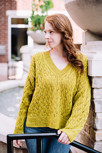 Olive Green Mix Sweater Alpaca Wool Sweater Jumper Loose