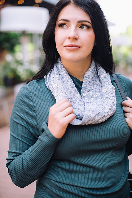 Caylen Cabled Infinity Scarf