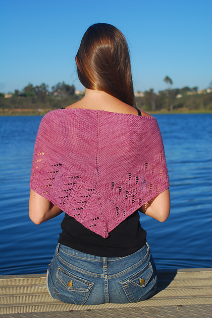 Flowing Ribbons Shawlette