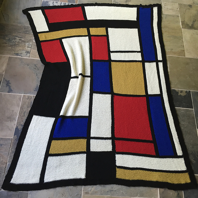 Mondrianesque Blanket