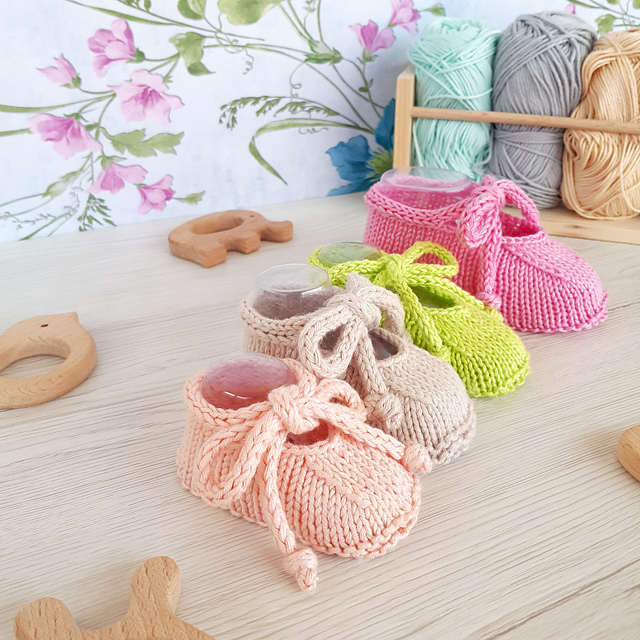 Baby booties "Ballerina"